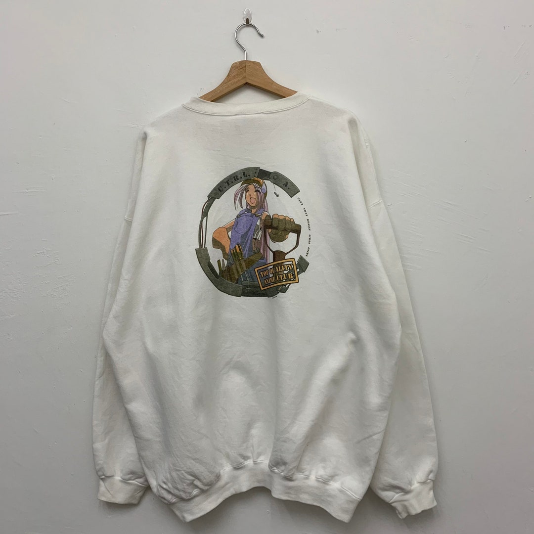 Vintage CTRL Anime Club Crewneck Sweatshirt Size XL - Etsy