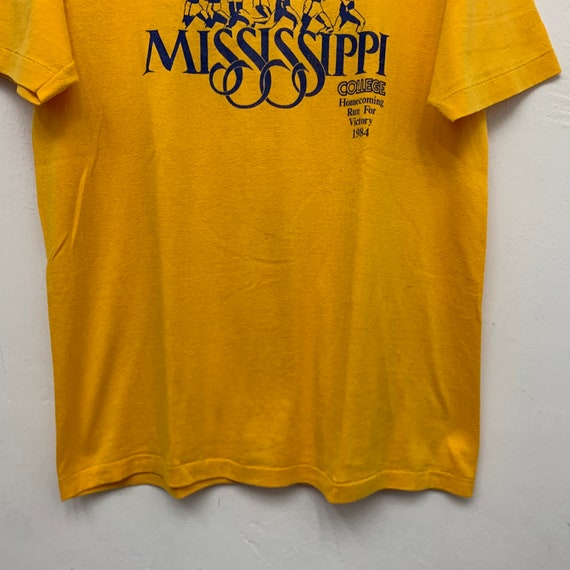 Vintage 80s Mississippi College Run For Vi… Gem