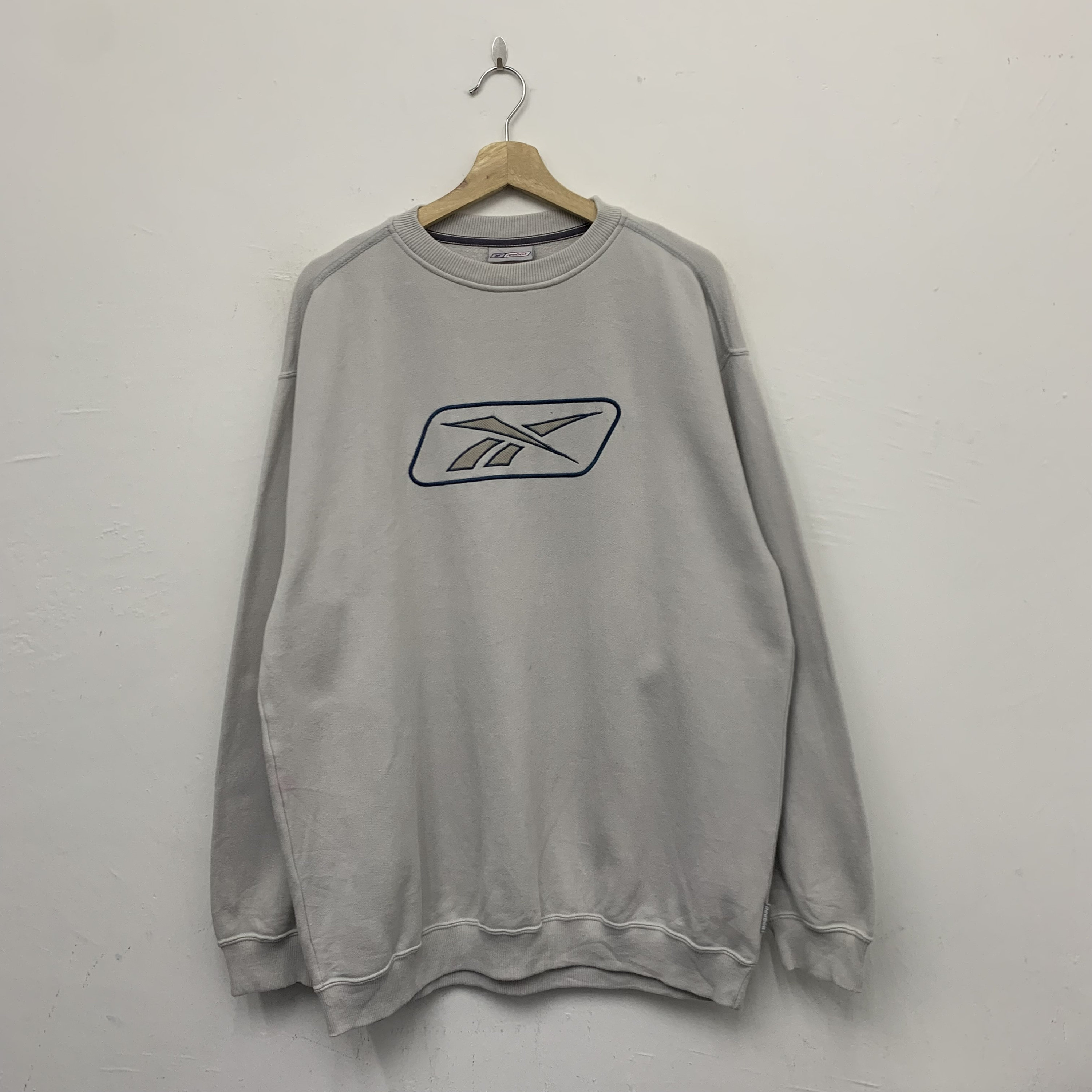 Vintage Reebok Crewneck Sweatshirt Size XL Etsy