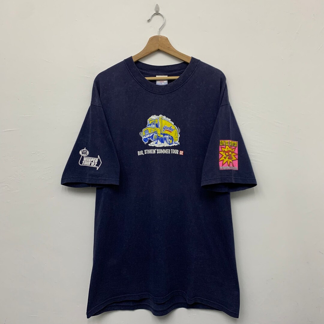 warped tour 2002 VANS　Tシャツ　M　白　　　オフィシャル Original vintage 2002 Vans Warped Tour Crew Shirt | WyCo Vintage