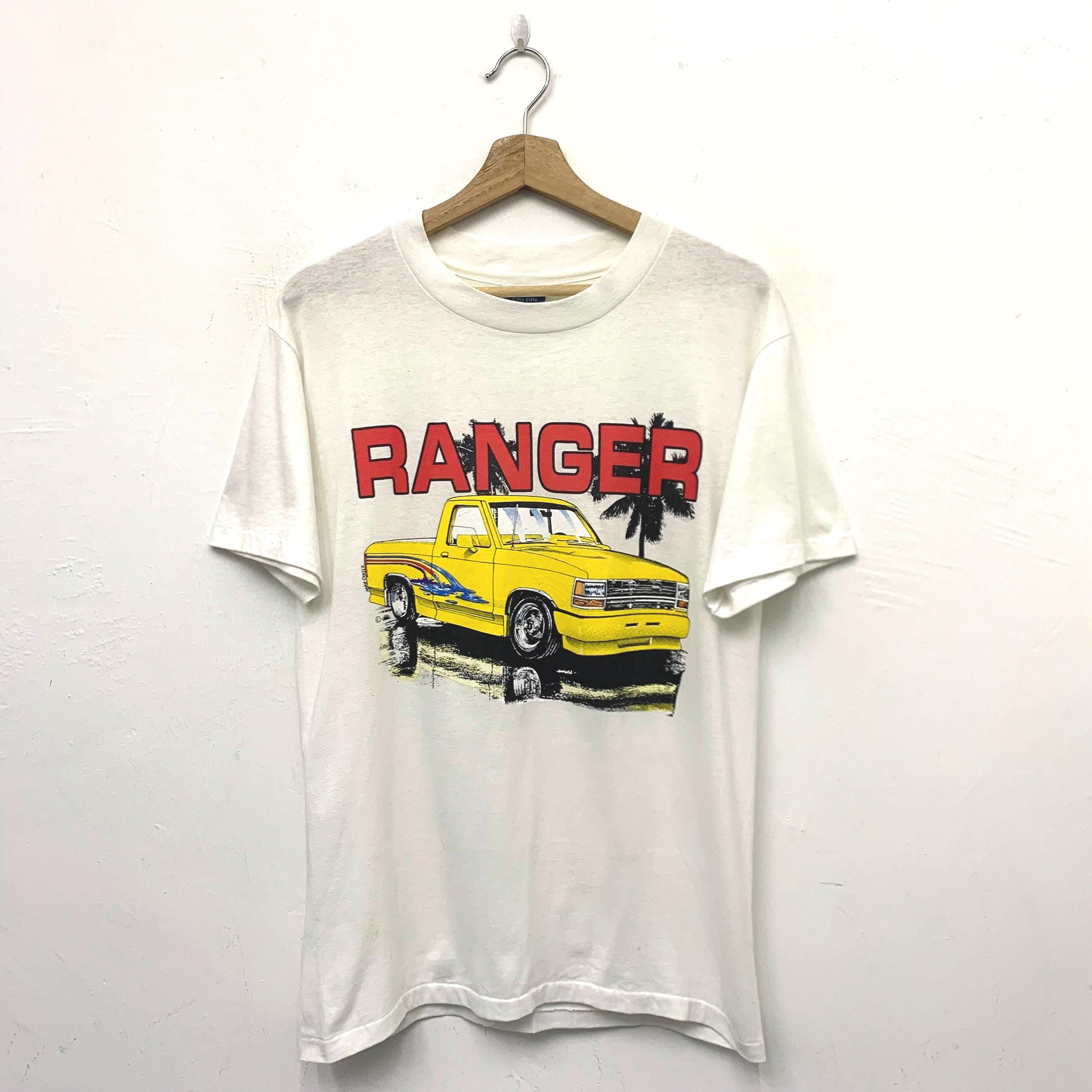 Vintage 90s Ford Ranger Yellow Truck T-shirt Size Medium / Made in 
