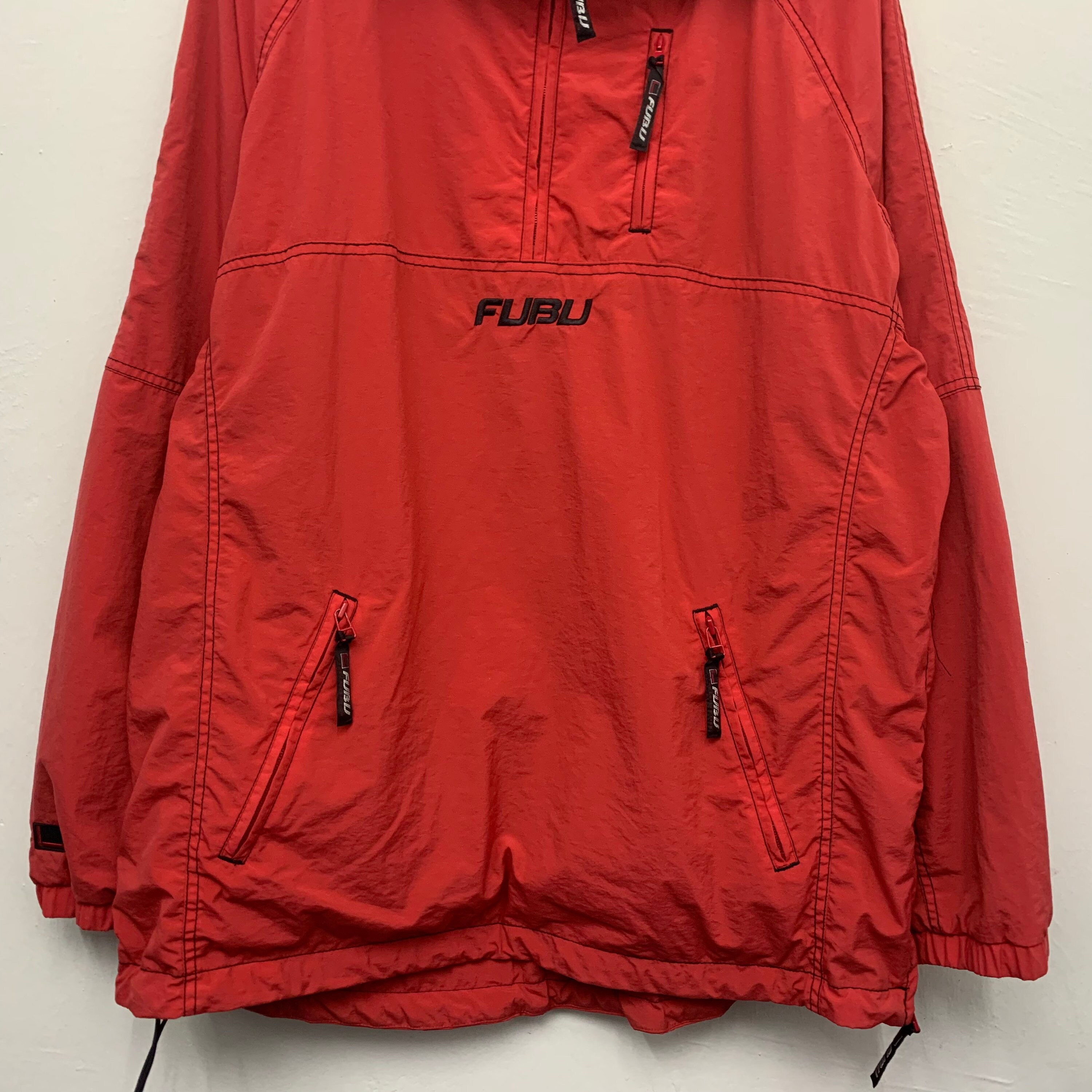 Vintage Fubu Half Zip Pullover Windbreaker Size Large - Etsy UK
