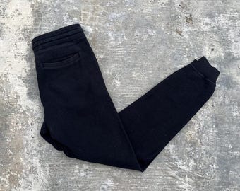 Vintage Champion Reverse Weave Sweatpants Size M - Black Sportswear Joggers