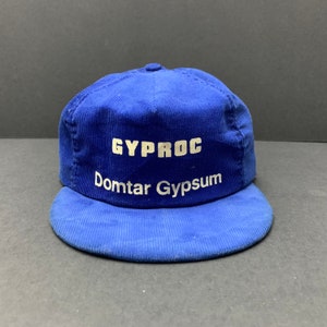 Vintage 80s Corduroy Snapback Hat Made in Usa Corduroy Cap