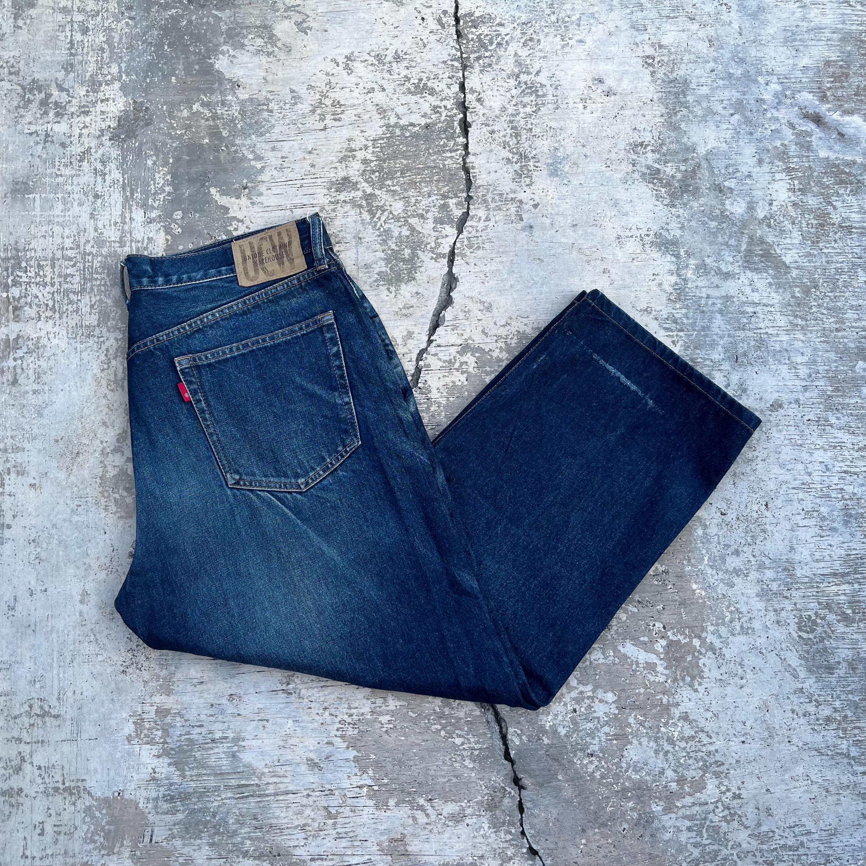 Vintage Unique Clothing Warehouse UCW Japan Denim Jeans Size 36x26 