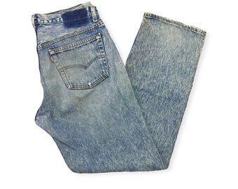 Levi's550 メイドインUSA ライトブルー W33 Levi's® Made In Japan High Rise Boyfriend Jeans - Blue