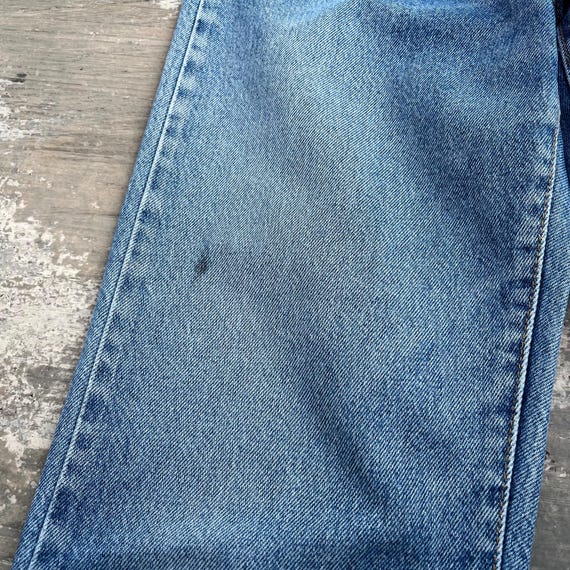 Vintage 90s Giorgio Armani Jeans Light Wash Denim Jeans Size 26x31