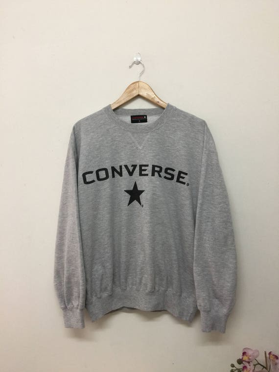 converse crew neck sweatshirt