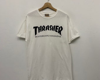 Camiseta vintage de la revista Thrasher, edición japonesa (talla mediana)