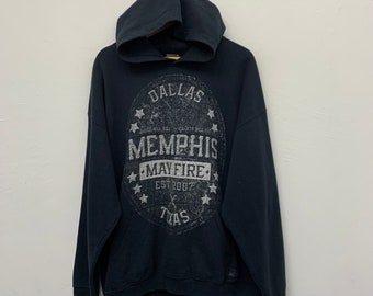 Memphis May Fire Metalcore Band Hoodie Size Large