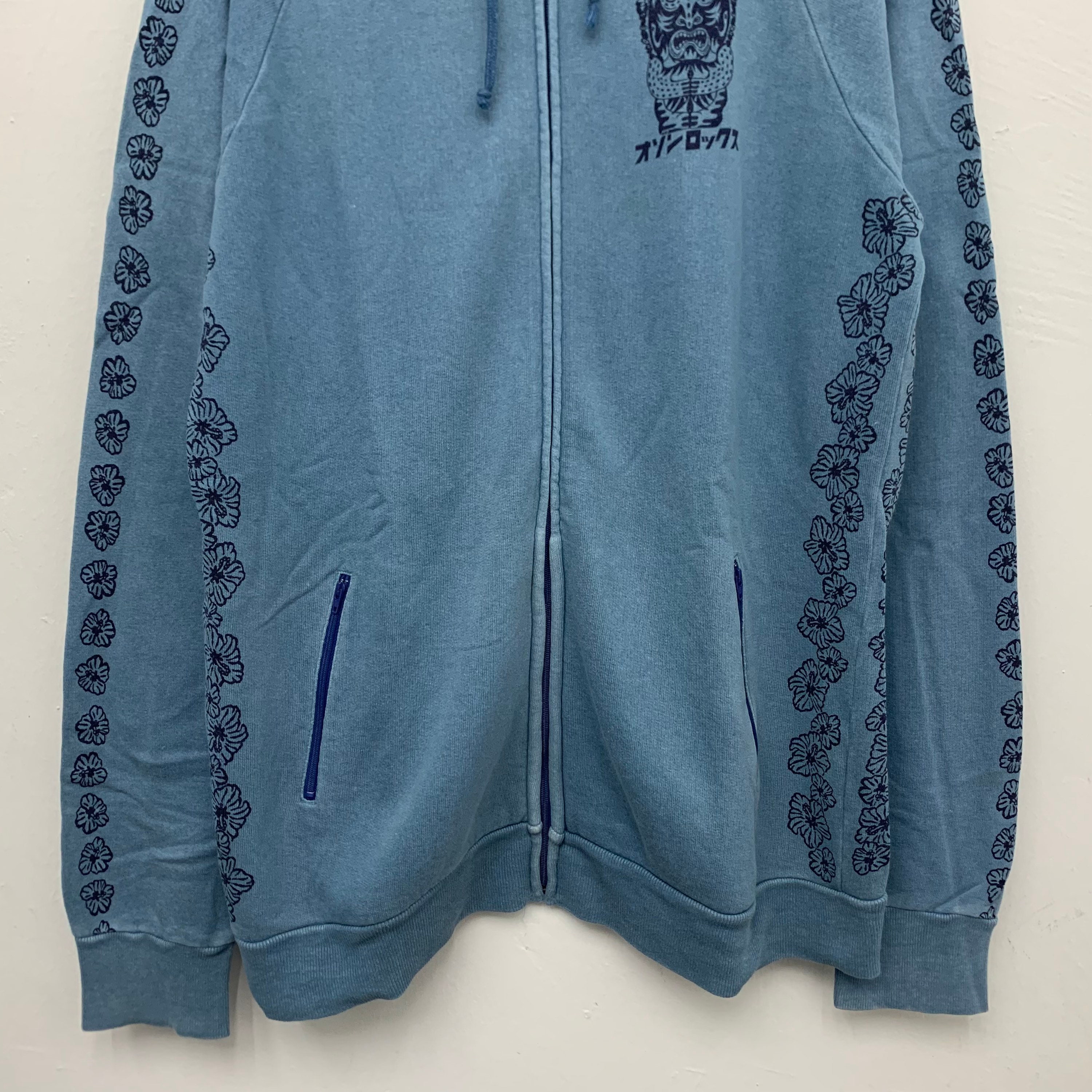 トップス Archive OZONE ROCKS HEMPROTEX Ozone Rocks Hemprotex Sleeve Print Fulllzip Hoodie