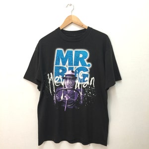 Vintage 90s Mr Big Hey Man Japan Tour Band T-Shirt Size Large Rock Band Tees