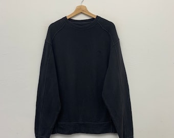 Vintage Blank Sweater Weste Sweatshirt XL Slim 80er Jahre USA Made
