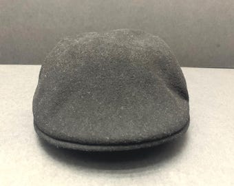 Vintage Kangol England Wool Flat Cap Beretta Hat Size Medium