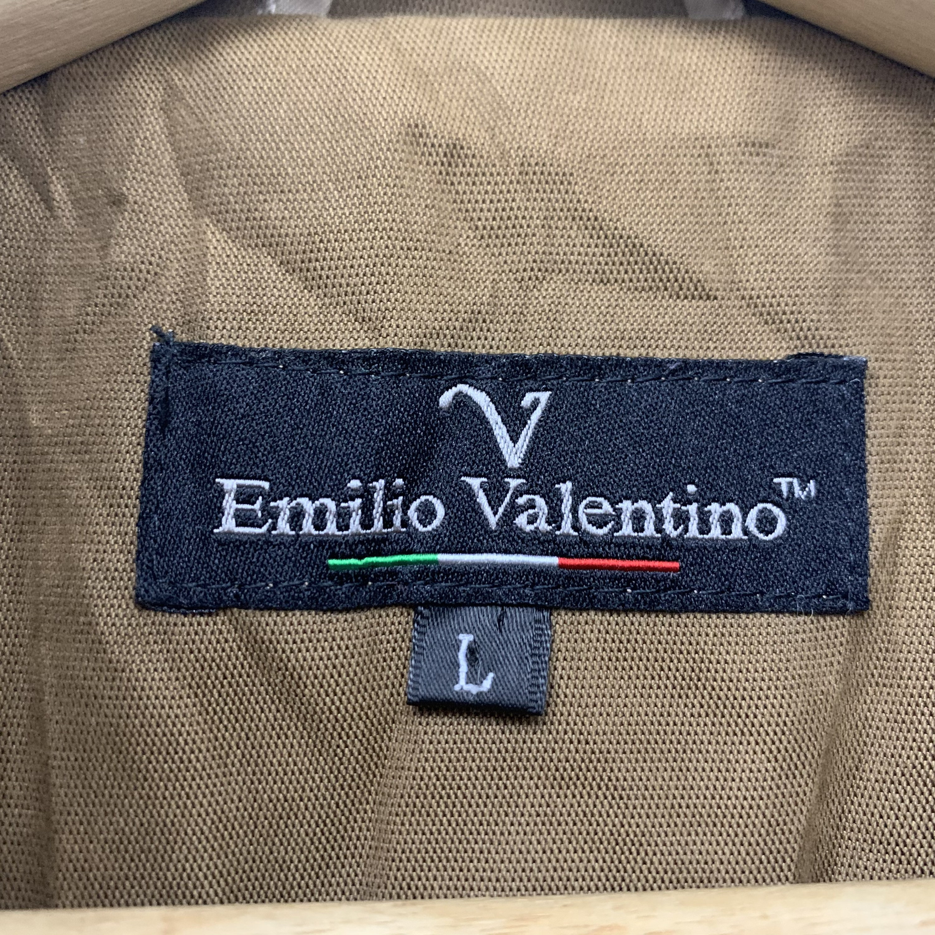 Emilio Valentino Italy Jacket Size Large Etsy