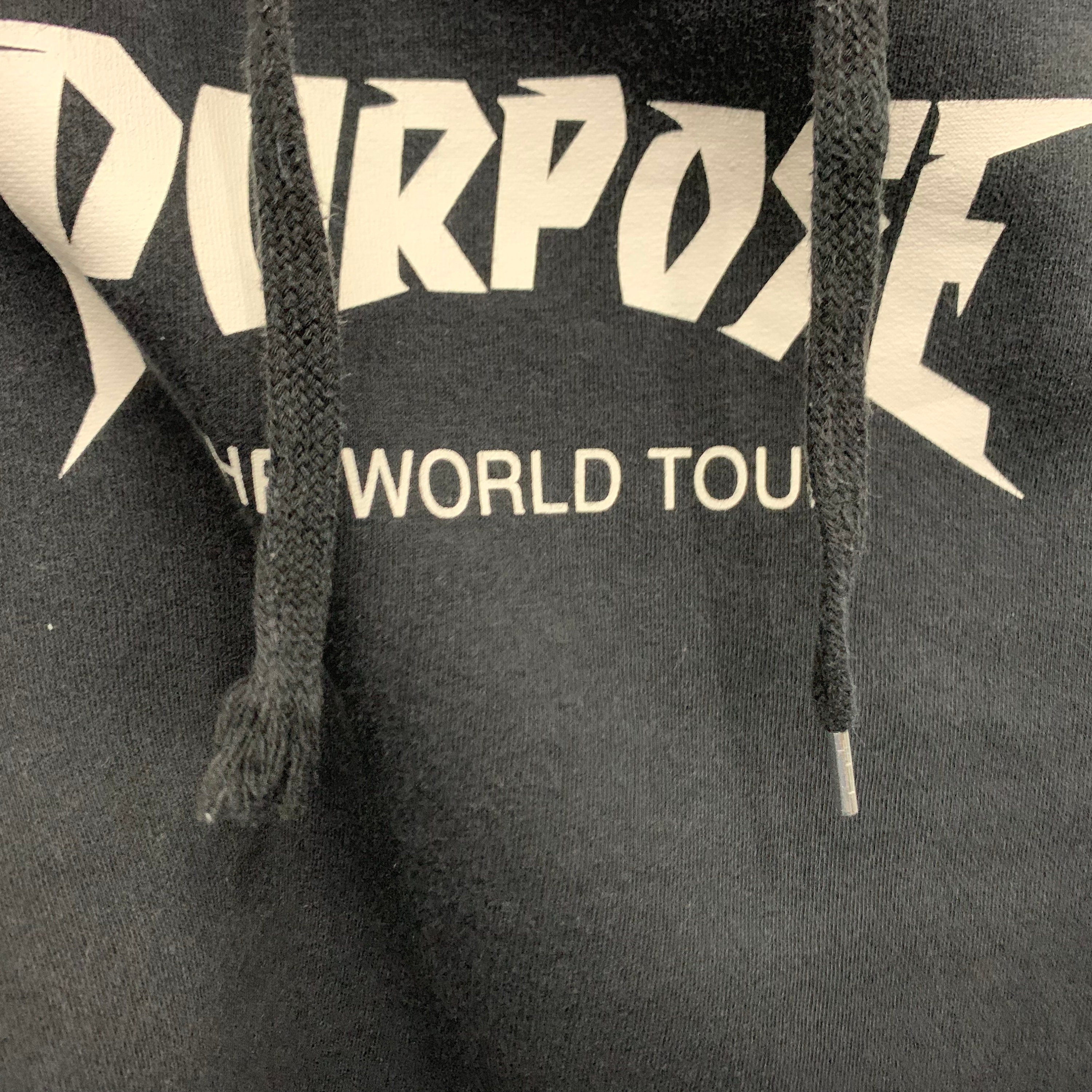 Justin Bieber Purpose World Tour by H&M Cropped Pullover Hoodie