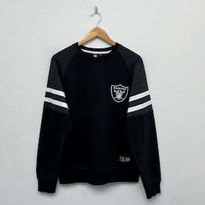 Oakland Raiders NFL Pullover Crewneck Sweatshirt Size Medium