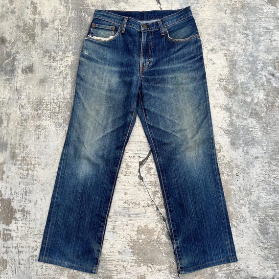 EDWIN503 ヴィンテージ Edwin 503 Jeans Distressed Vintage Size 29 Edwin Denim