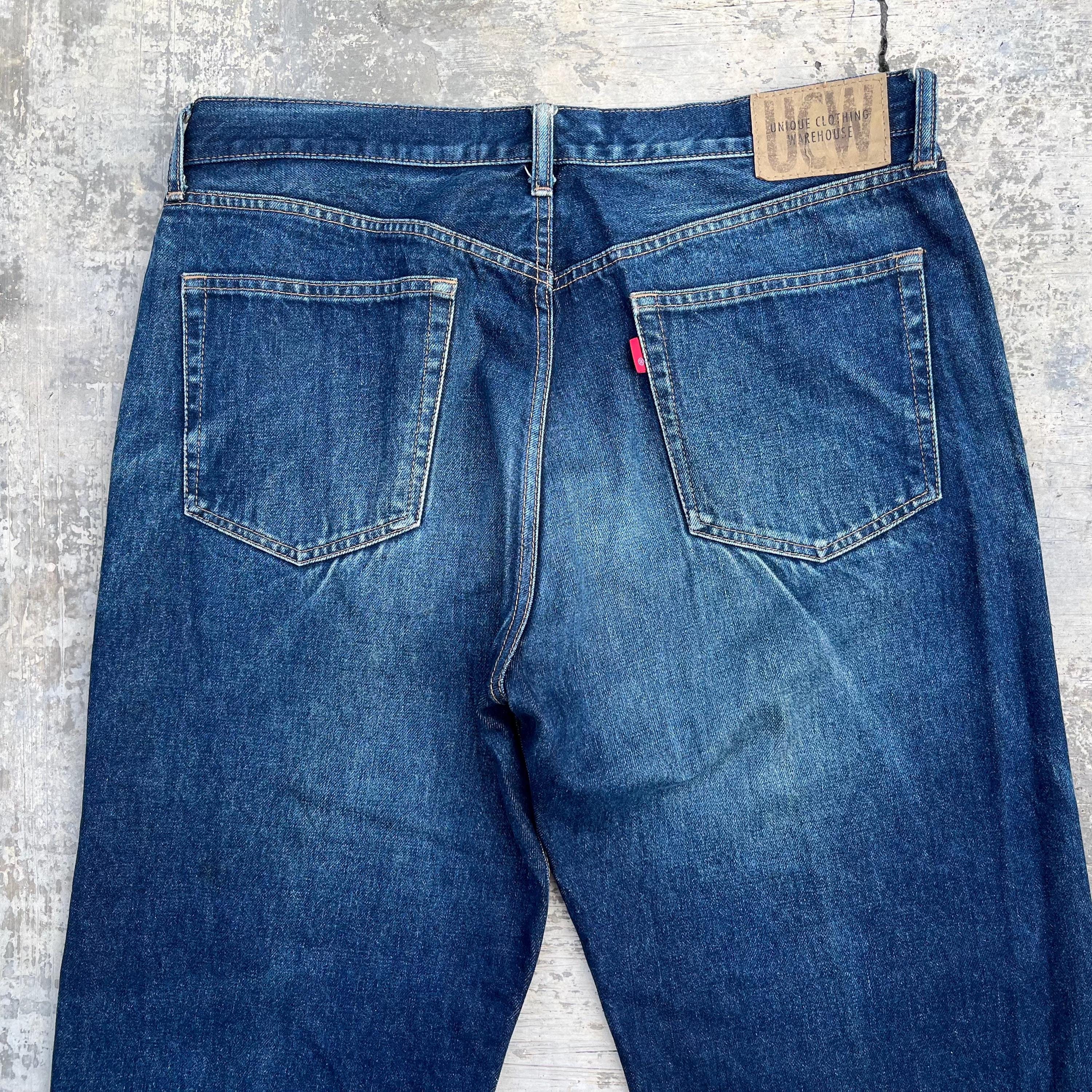 Vintage Unique Clothing Warehouse UCW Japan Denim Jeans Size 36x26 