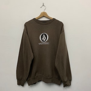 Vintage Volcom Stone Pullover Crewneck Sweatshirt Size XL Surf Skate