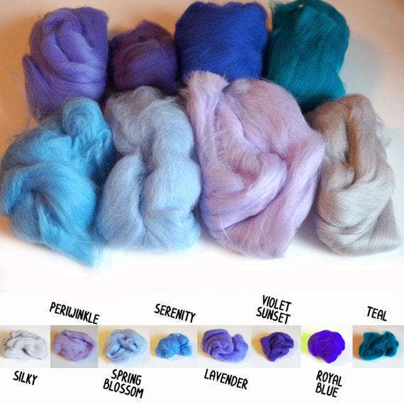 10g high quality Merino wool roving Apple Green M014 Wool felt crafts Needle felting wool wet felting and spinning Ideal for felting