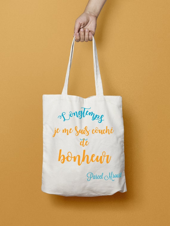 Humour Tote bag Sac Je peux pas j/'ai Shopping coton blanc