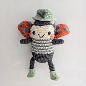 Handmade Crochet Ladybug Plushie