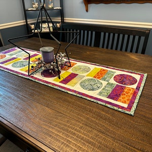 Quilted Modern Table Runner