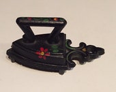 Miniature Cast Iron Flat Iron Stand