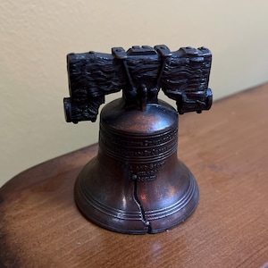 Vintage Copper Tone Liberty Bell