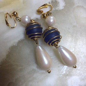 Clipe pendurado em brincos Avon Faux Pear