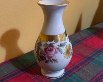Vintage JKW Feine Porzellan Vase - Western Germany