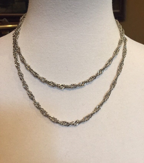 Herringbone And Malachite Twisted Chain Pendant Set | Trinkets London