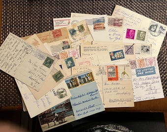 19 Vintage U.S. and Foreign Postcards