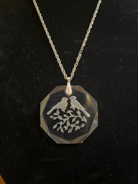 Hallmark Cards Crystal Bird Pendant
