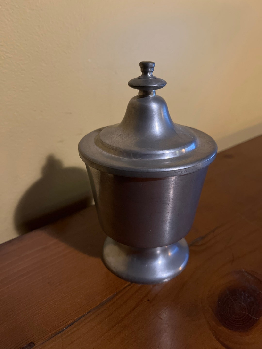 Woodbury Pewterers Pewter Sugar Bowl Etsy