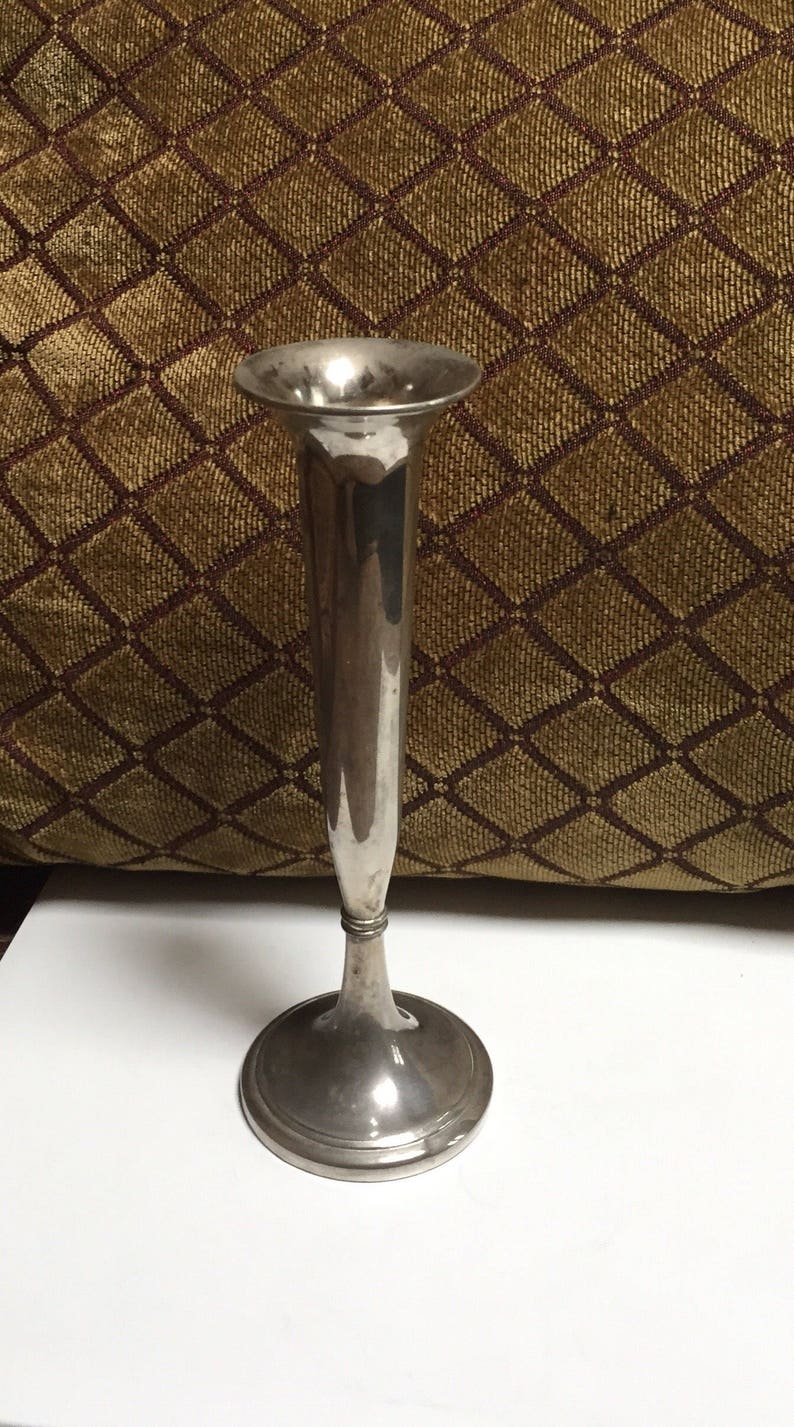 Silver Plated Bud Vase China Etsy