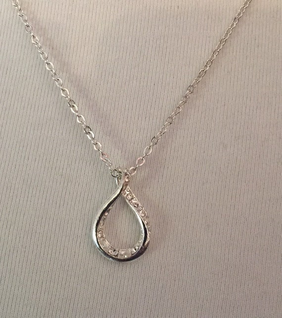 Avon silver best sale necklace