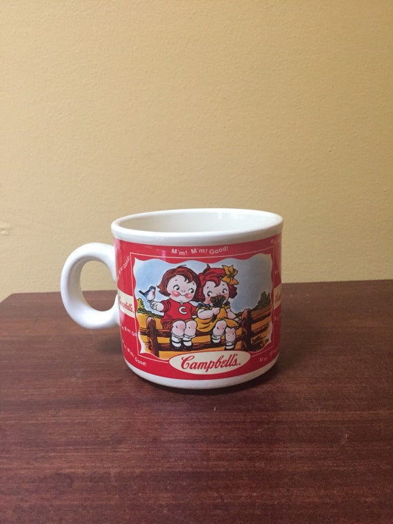 campbell soup mugs 1998
