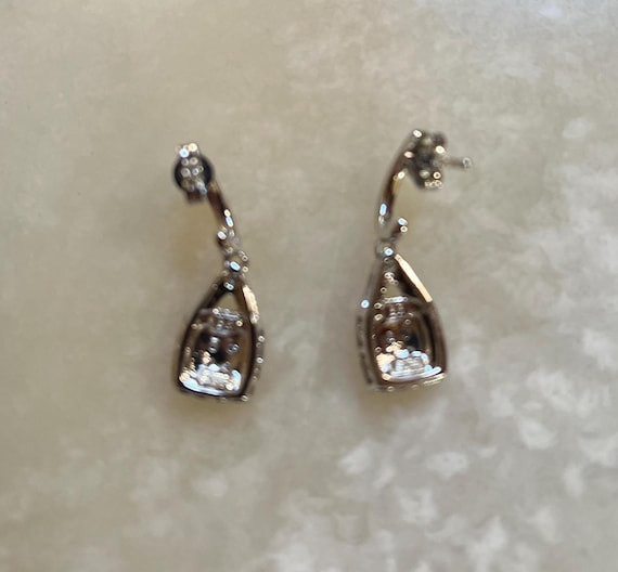 BR Sun Dangle Push Back Earrings - image 2