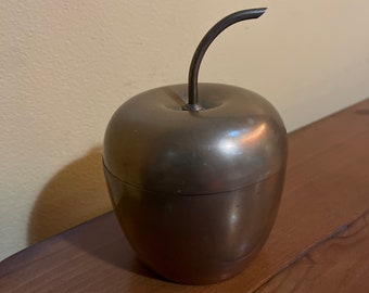 Apollo Brass Apple Trinket Box