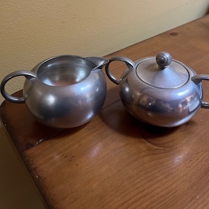 Royal Holland Pewter Sugar Bowl - KMD Tiel Pewter - Holland