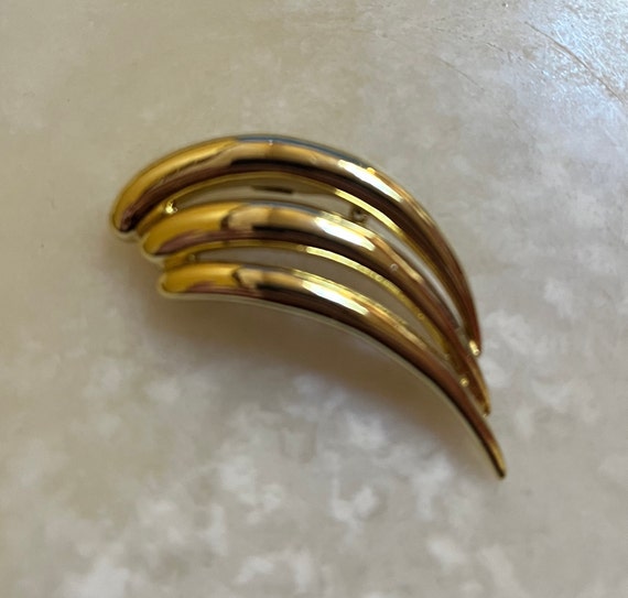 Piscitelli Gold Tone Brooch - Etsy 日本