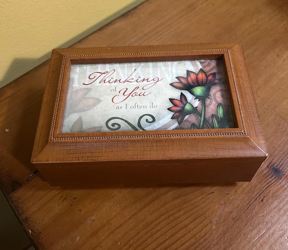 Thinking of You Musical Jewelry Box - Carson Home Accents - Moonlight Sonata