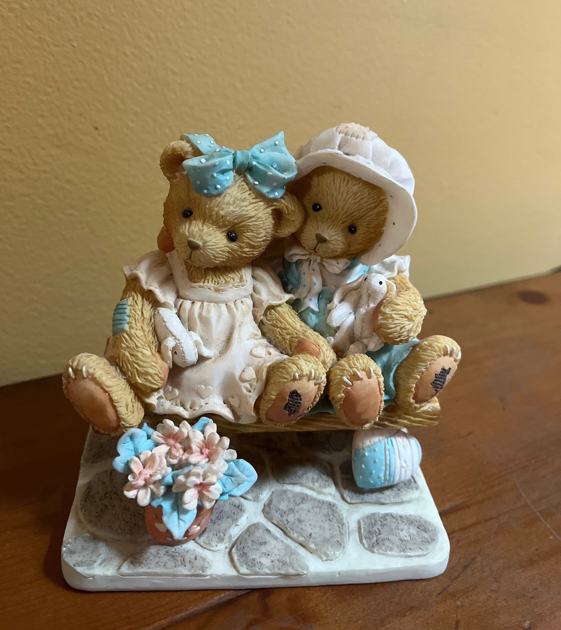 その他 Cherished Teddies 112401 Skipper Larsen Cherished Teddies - Tracie and Nicole - P. Hillman, 1992 - 2 Bears
