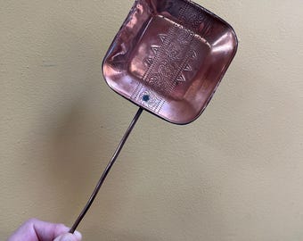 Gehämmertes Kupfer Kamin Schaufel