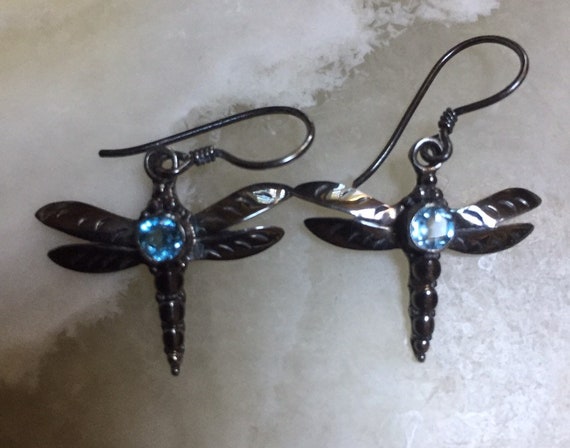 Etsy dragonfly earrings outlet