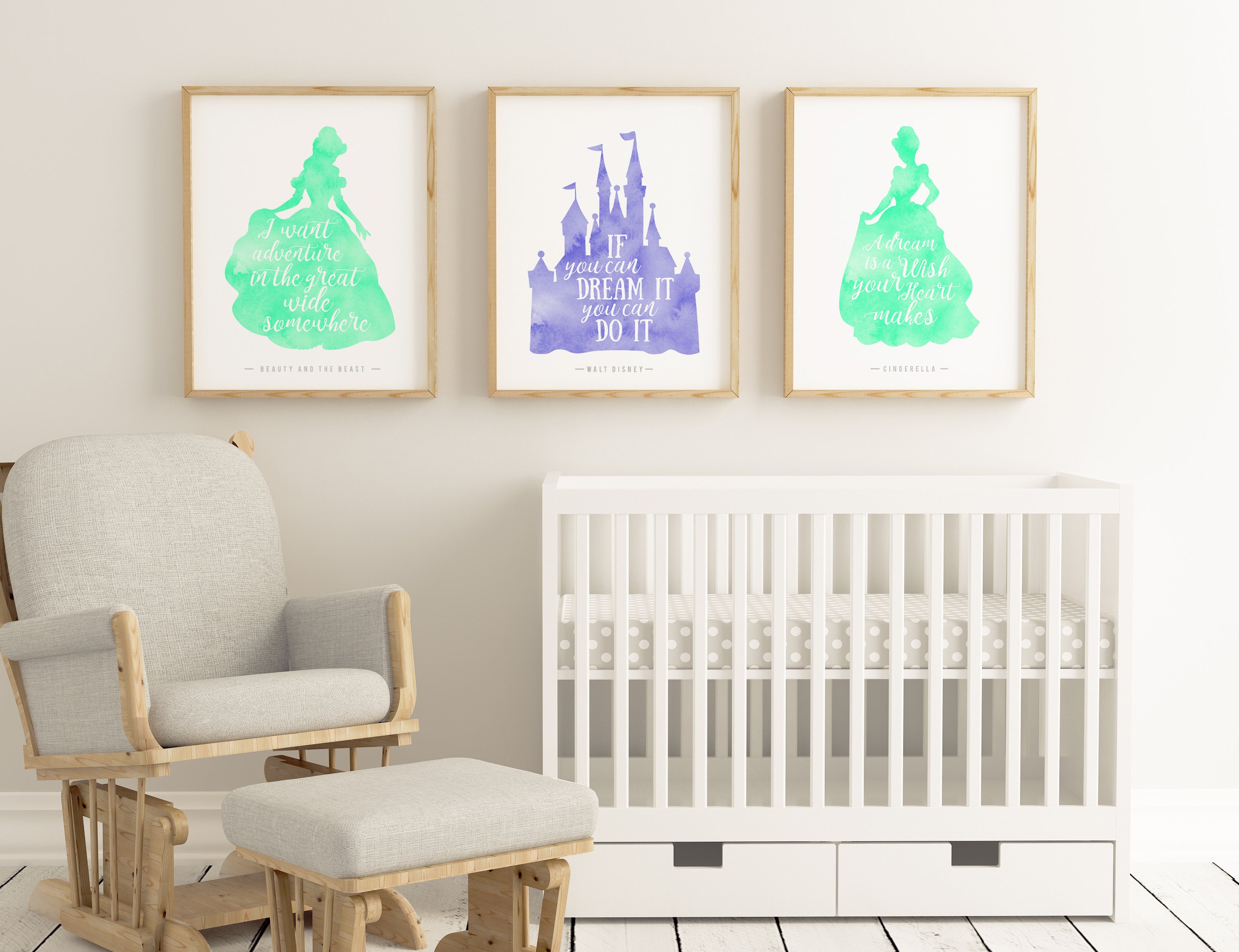 Disney Quotes Disney Wall Art Disney Watercolor Walt Etsy