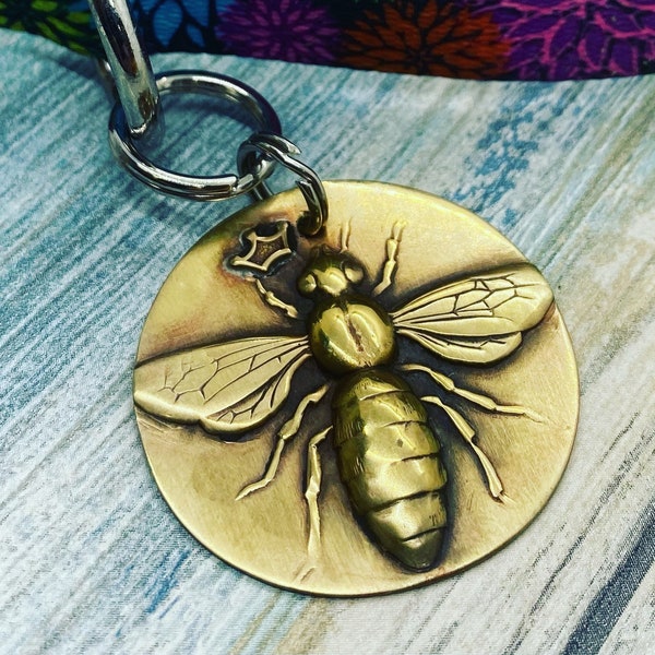 Queen bee pet id tag, Qween key chain, my qween, my queen, personalized queen dog tag, Queen bee accessory