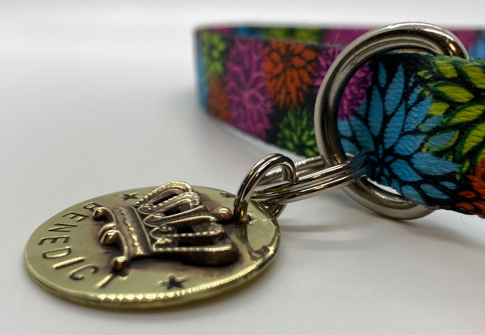 Crown Dog Tag Personalized Dog Tag Pet Id Tag Custom Pet Etsy